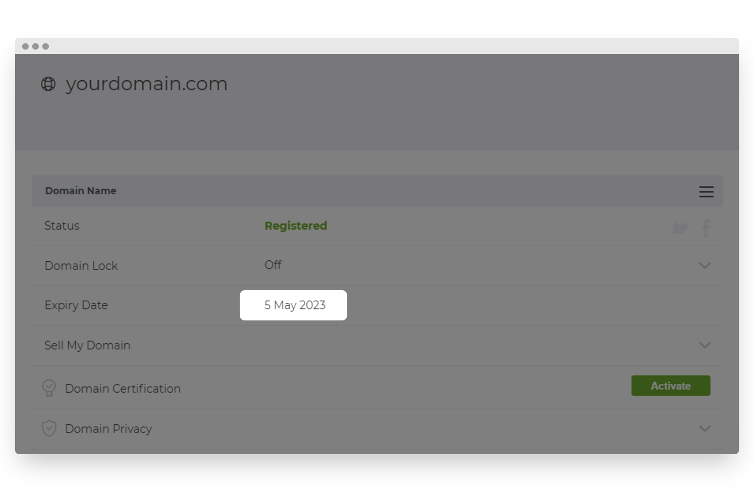 Crazy Domains Account Access Domain Renewal or Expiry Date