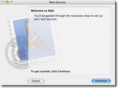 mac os mail setup step 2