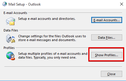 Outlook 2016 setup instructions for MS Email Exchange step 2